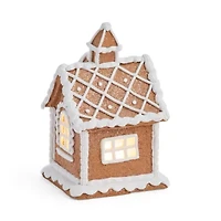 North Pole Trading Co. Gingerbread House Christmas Tabletop Decor