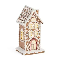 North Pole Trading Co. Gingerbread House Christmas Tabletop Decor