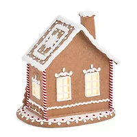 North Pole Trading Co. Large Gingerbread House Christmas Tabletop Decor