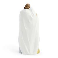 North Pole Trading Co. White Nativity Set
