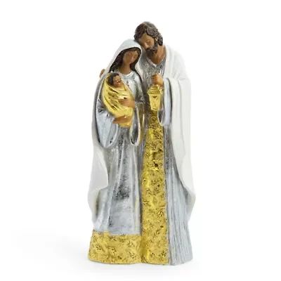 North Pole Trading Co. White African American Nativity Set