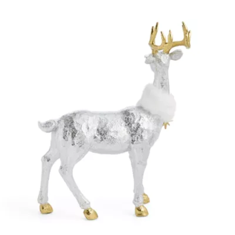 North Pole Trading Co. Standing Reindeer Christmas Tabletop Decor