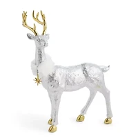 North Pole Trading Co. Standing Reindeer Christmas Tabletop Decor