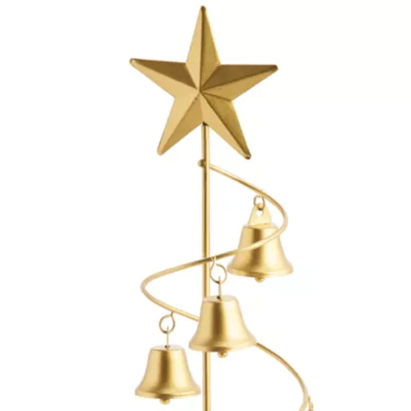 North Pole Trading Co. 20in Bell Tree Christmas Tabletop Decor