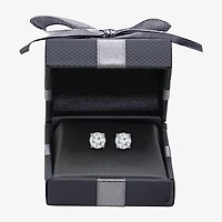 Si2,I 1 1/2 CT. T.W. Lab Grown White Diamond Sterling Silver Round Stud Earrings