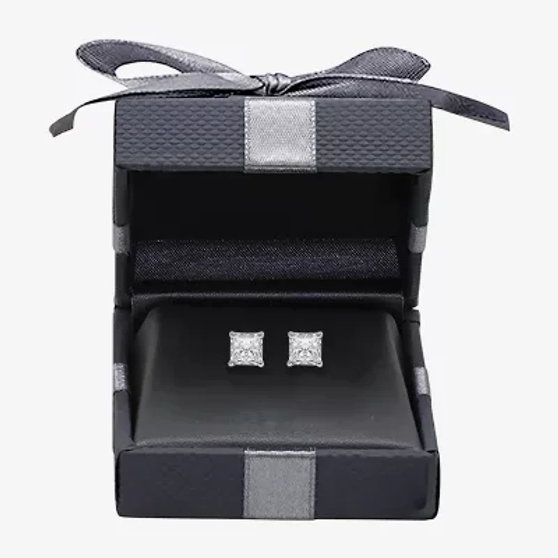 Si2,I 1 CT. T.W. Lab Grown White Diamond Sterling Silver 4.7mm Stud Earrings