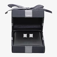 Si2,I 1 CT. T.W. Lab Grown White Diamond Sterling Silver 4.7mm Stud Earrings