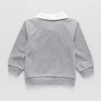 Okie Dokie Baby Boys Long Sleeve Sweatshirt