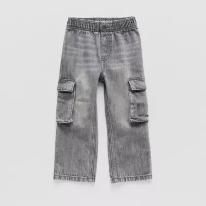 Okie Dokie Toddler & Little Boys Relaxed Fit Straight Leg Jean
