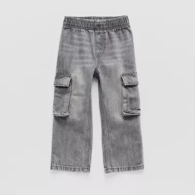 Okie Dokie Toddler & Little Boys Relaxed Fit Straight Leg Jean