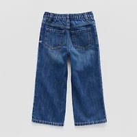 Okie Dokie Toddler & Little Boys Adjustable Waist Straight Leg Jean
