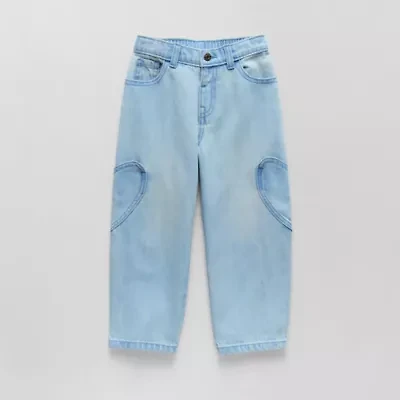 Okie Dokie Toddler & Little Girls Barrel Jean