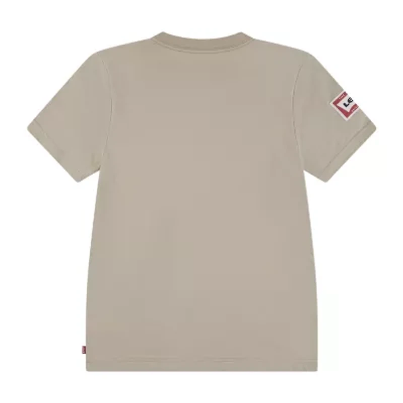 Levi's Big Kid Boys Crew Neck Short Sleeve Regular Fit Graphic T-Shirt