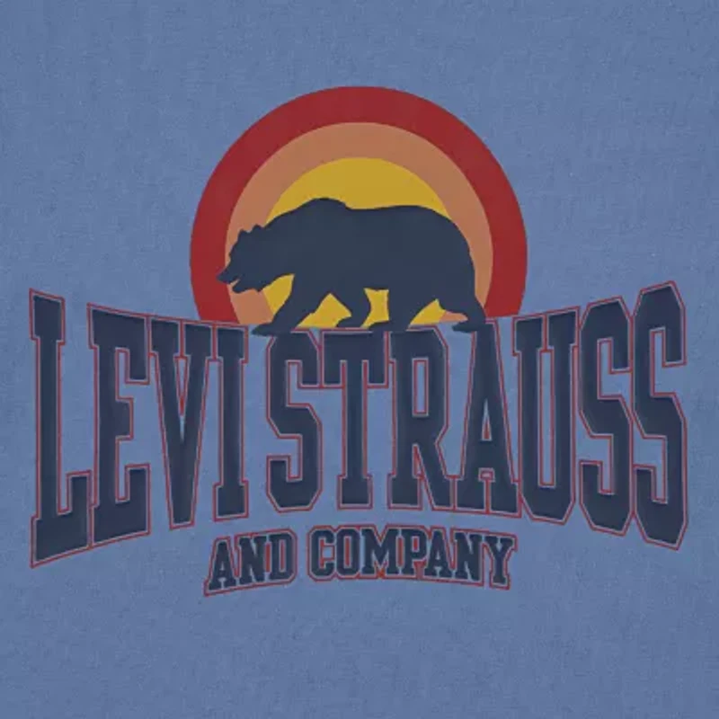 Levi's Big Kid Boys Crew Neck Short Sleeve Regular Fit Graphic T-Shirt