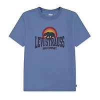 Levi's Big Kid Boys Crew Neck Short Sleeve Regular Fit Graphic T-Shirt