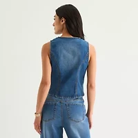 Frye and Co. Denim Womens Vest