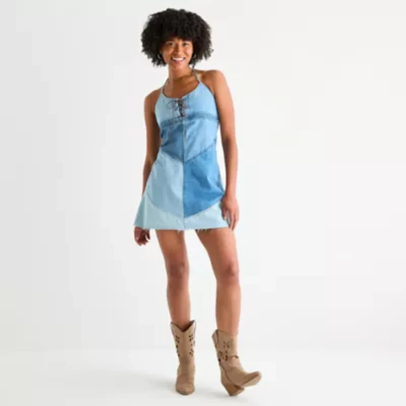 Forever 21 Womens Sleeveless Juniors A-Line Dress