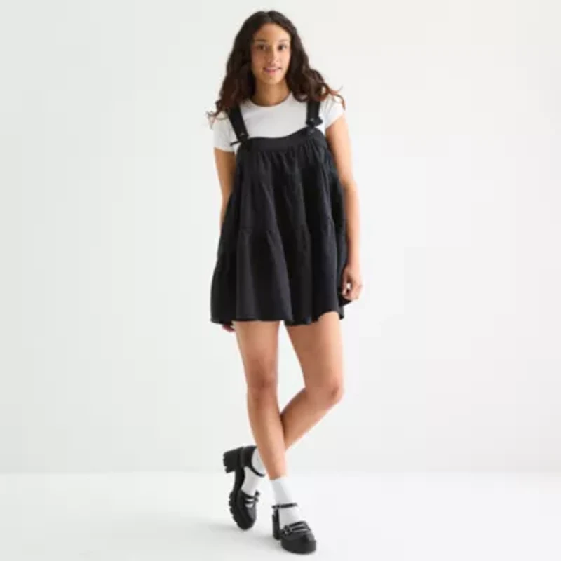 Arizona Womens Babydoll Dress Juniors