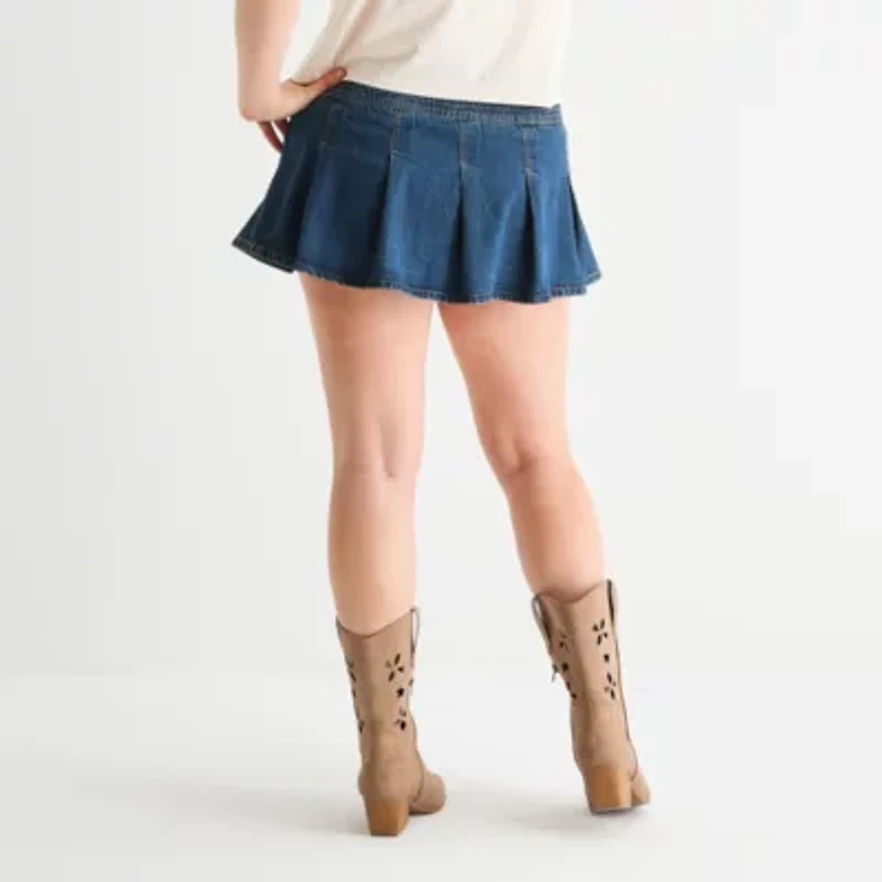 Arizona Womens Pleated Skirt