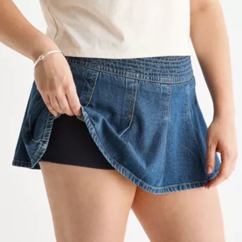 Arizona Womens Pleated Skirt