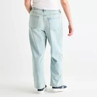Arizona Juniors Plus Womens High Rise Curvy Fit Jean