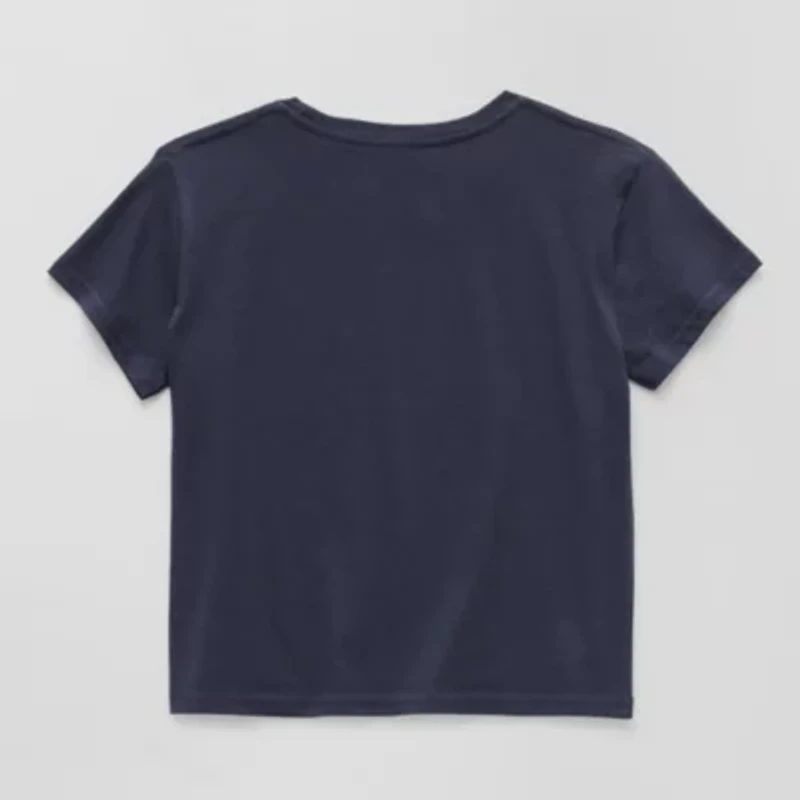 Roxy Big Kid Girls Crew Neck Short Sleeve Classic Fit Graphic T-Shirt