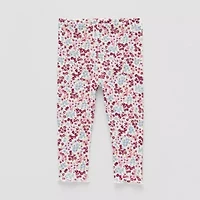 Okie Dokie Rib Baby Girls Skinny Full Length Leggings