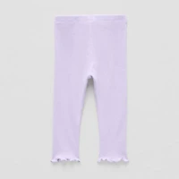 Okie Dokie Rib Baby Girls Skinny Full Length Leggings