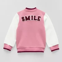 Okie Dokie Girls Midweight Varsity Jacket