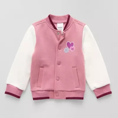 Okie Dokie Girls Midweight Varsity Jacket