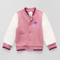 Okie Dokie Girls Midweight Varsity Jacket