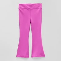 Okie Dokie Toddler & Little Girls Knit Active Flare Full Length Leggings