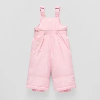 Okie Dokie Baby Girls Water Resistant Heavyweight Snow Bib