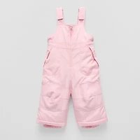 Okie Dokie Baby Girls Water Resistant Heavyweight Snow Bib