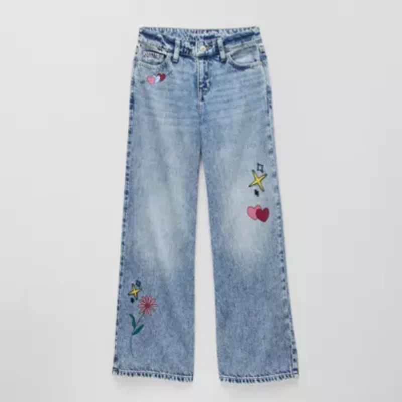 Thereabouts Little & Big Kid Girls Baggy Fit Jean