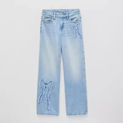 Thereabouts Little & Big Kid Girls Wide Leg Jean