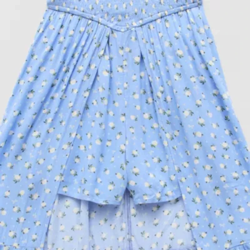 CLEVER & KIND Big Kid Girls Walkthrough Short Sleeve A-Line Dress
