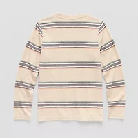Thereabouts Little & Big Kid Boys Crew Neck Long Sleeve T-Shirt