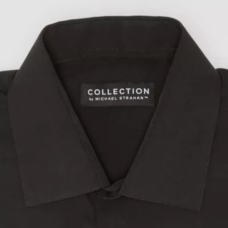 Collection By Michael Strahan Mens Slim Fit Easy Care Long Sleeve Dress Shirt