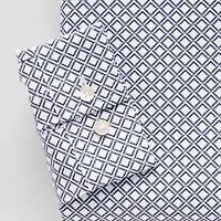 J. Ferrar Slim 360 Stretch Performance Mens Regular Fit Wrinkle Free Long Sleeve Dress Shirt