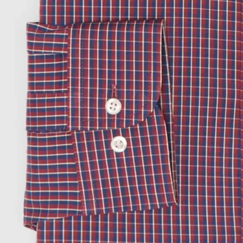 Stafford Big And Tall Smart Tech Mens Regular Fit Stretch Fabric Wrinkle Free Long Sleeve Dress Shirt