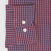 Stafford Big And Tall Smart Tech Mens Regular Fit Stretch Fabric Wrinkle Free Long Sleeve Dress Shirt