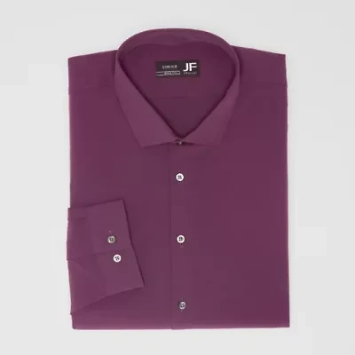 J. Ferrar Mens Classic Fit Long Sleeve Dress Shirt
