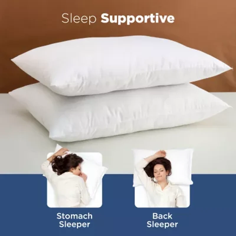 Martex Sweet Dreams 2 Pack Soft/Medium Density Bed Pillow