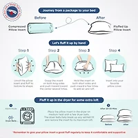 Martex Sweet Dreams 2 Pack Soft/Medium Density Bed Pillow