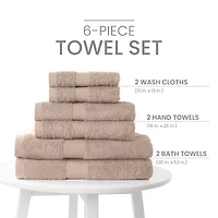 Martex 6-pc. Bath Towel Set
