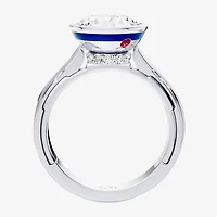 R2-D2 (F / Si1) Womens 3 1/8 Ct. T.W. Lab Grown White Diamond 10K Gold Round Star Wars Engagement Ring