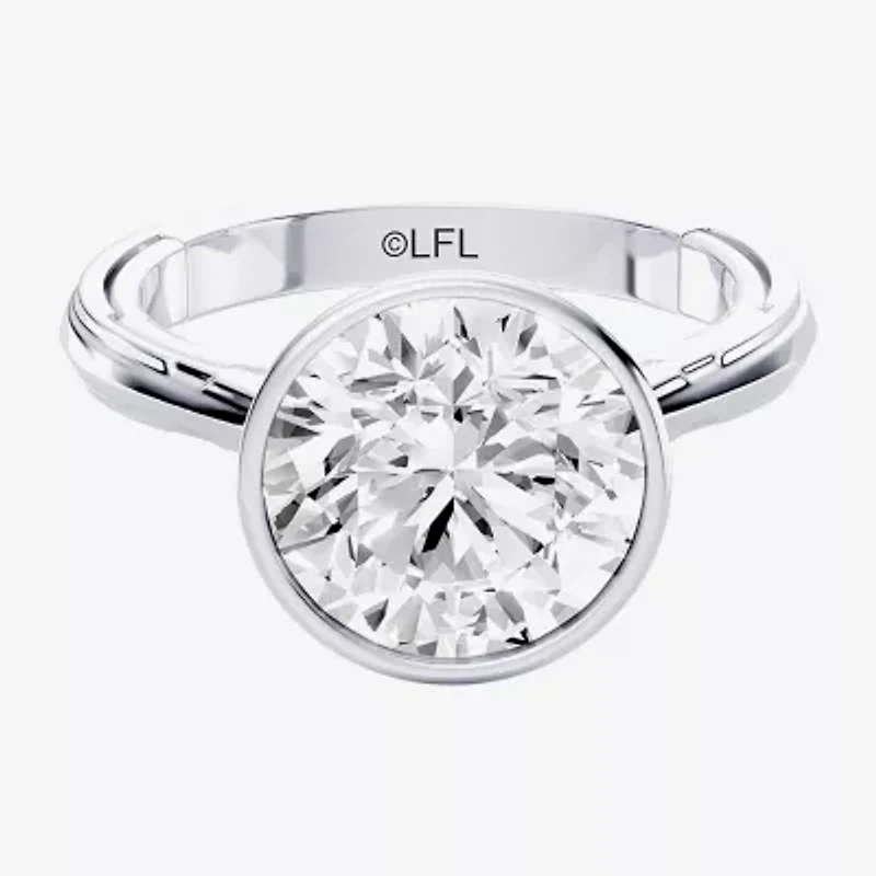 R2-D2 (F / Si1) Womens 3 1/8 Ct. T.W. Lab Grown White Diamond 10K Gold Round Star Wars Engagement Ring