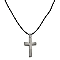 Mens Titanium Cross Pendant