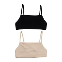 Hanes Little & Big Kid Girls Light Support 2-pc. Bralette Rjh2008c-As3